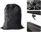 Extra Large Laundry Bag 12 Pack, Travel Laundry Bags with Drawstring Closure, 30"x40", for college, dorm and apartment dwellers (12PCS Black)