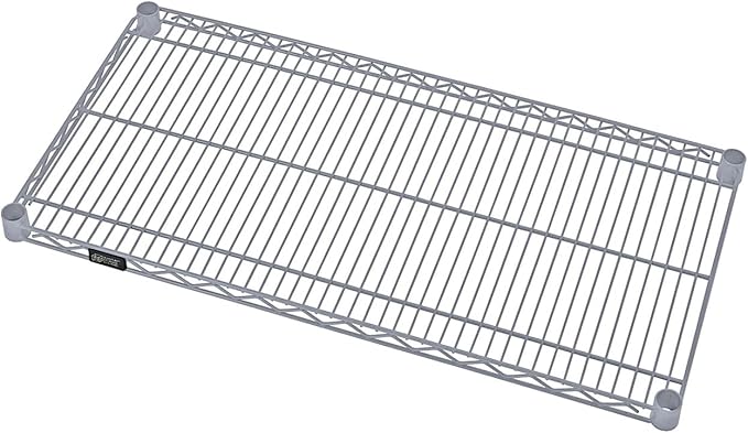 Quantum Storage Systems 2124GY Wire Add-On Shelf Gray Epoxy 24" W x 21" D