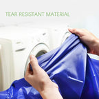 OTraki 24x32 Inch Laundry Bags XL Travel Laundry Bag Machine Washable Dirty Clothes Organizer with Drawstring Closure Heavy Duty Laundry Storage Bags, Drying Do Not Exceed 176℉ Blue