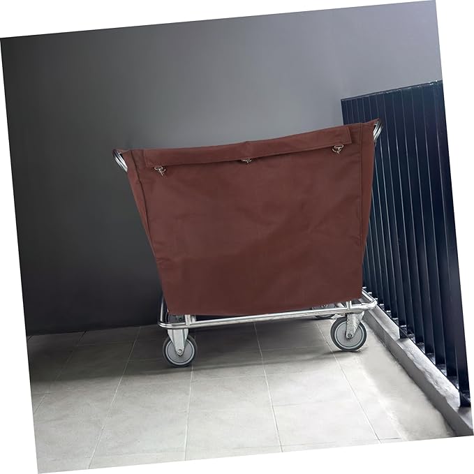 VOSAREA Multi-Purpose Laundry Cart Bag Waterproof Oxford Linen Storage Bag for Commercial Cleaning
