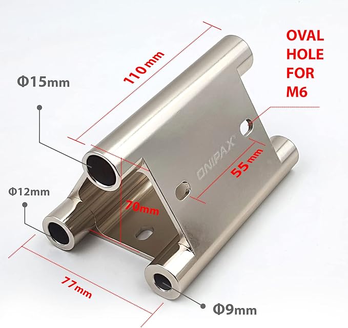 ONIPAX Bike Fork Mount Truck Bed & Van Rack