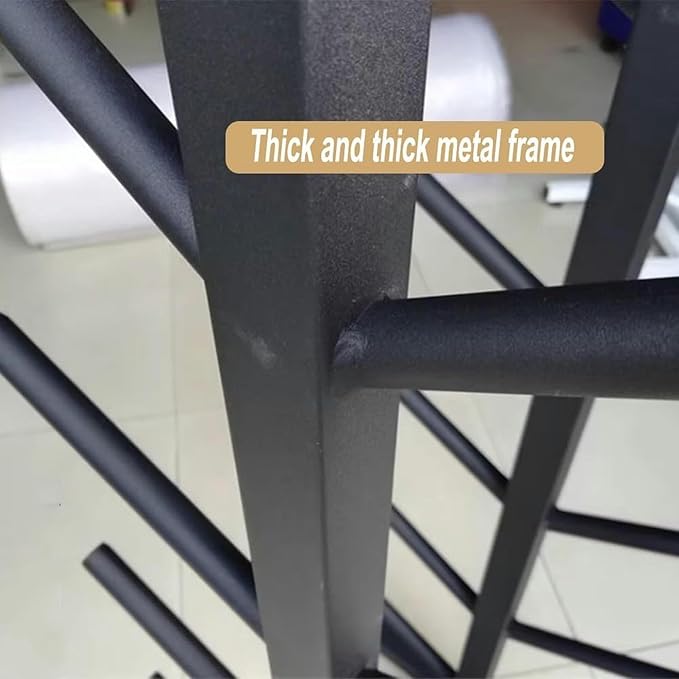 Heavy Duty Metal Ski Storage Rack, Home Gym Organize Holder,Floor Display Stand for Garage/Shop,N