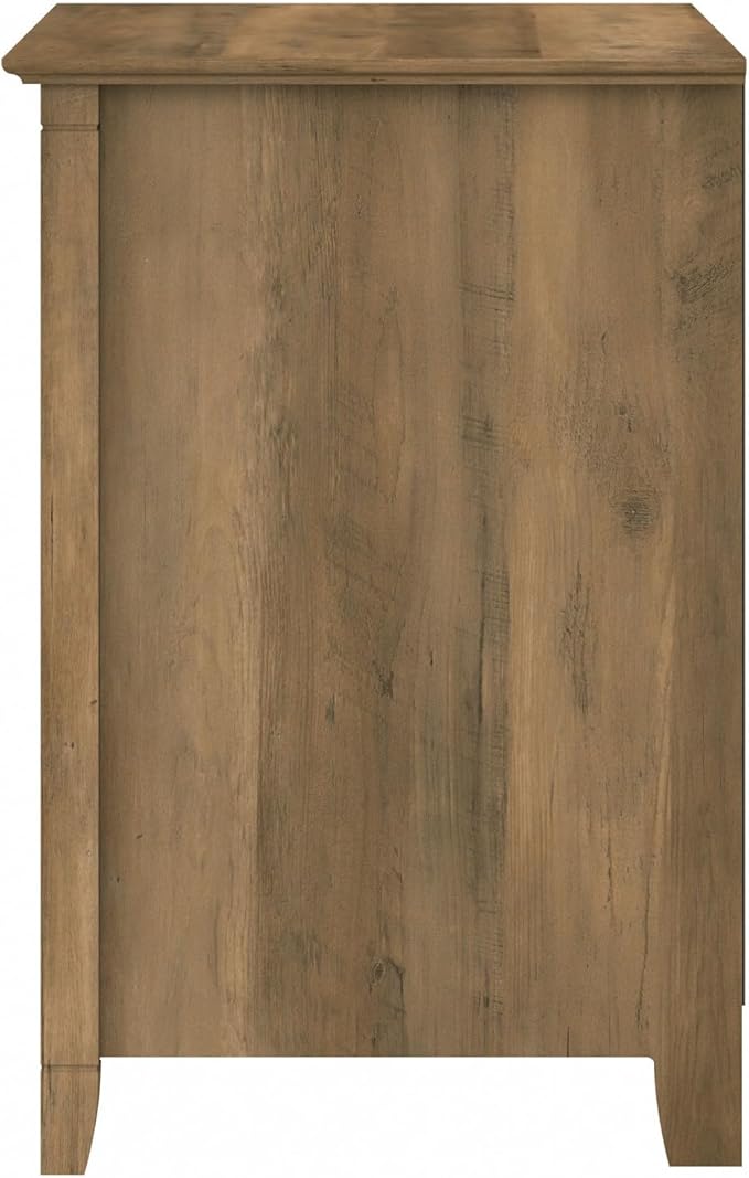 Bush Home Key West 2 Drawer Lateral File Cabinet in Reclaimed Pine, Document Storage for Home Office, Accent Chest with Drawers