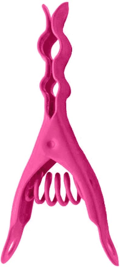 Extreme Clothespins | Raspberry Sherbet Pink | Solid 304 Stainless Steel | 20 Pack | Powerful Grip | Anti-Rust | Pretty Color | Display Clip | Lifetime Product | No Plastic Parts | Made in Italy