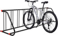 Commercial Grid Bike Rack for 10 Bikes - Heavy Duty Metal Bike Stand Floor, 66.1 LBS Q235 Steel Outdoor Bicycle Parking Rack for Garage, Retail, School, Backyard, Bike Shop (Single Side)