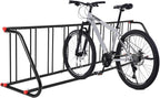 Commercial Grid Bike Rack for 10 Bikes - Heavy Duty Metal Bike Stand Floor, 66.1 LBS Q235 Steel Outdoor Bicycle Parking Rack for Garage, Retail, School, Backyard, Bike Shop (Single Side)