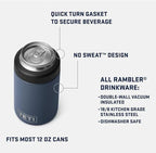 YETI Rambler 12 oz. Colster Can Insulator for Standard Size Cans, Sandstone Pink