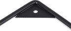 Milltown Merchants Metal Display Stand - Wall Mounted Decorative Plate Holder - Versatile Hanger Stand - Black (1 Pack, X-Large)
