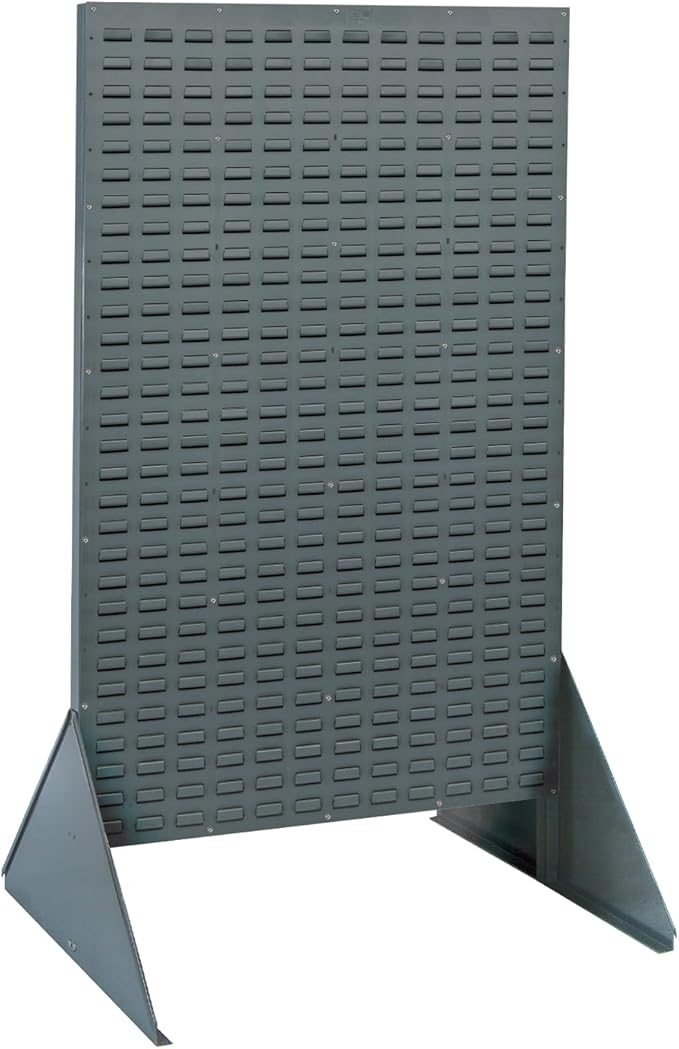QUANTUM STORAGE SYSTEMS QDS-3666H Solid Double Sided Louvered Rack 62 Shelves 66" H x 36" W x 25" D