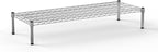 18" Deep x 48" Wide x 8" Height Wire Shelving Kit | 1-Tier | NSF Commercial Storage Rack Unit