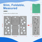BoxLegend V5 Shirt Folding Board T-Shirt Folder Clothes Folder Laundry Organizer Helper for Adult Clothing Durable Plastic Folding Tool, Gray