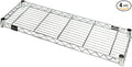 Quantum Storage Systems 2130C-4 Wire Add-On Shelf Chrome 30" W x 21" D 4 Pack