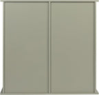 Household Essentials Tilt-out Cabinet Laundry Sorter with Shutter Front, Grey
