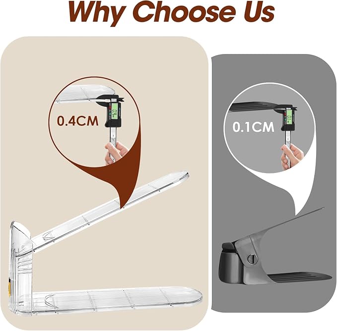 16 Pack Shoe Slots Organizer for Closet, Adjustable Shoe Stackers for a Pair of Shoes Shoe Rack Storage Shoe Space Saver 50% Shoe Shelf Display Holder for Closet