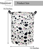 Cow print Laundry Basket Baby Laundry Basket Nursery Hamper Kids Baby Laundry hamper for Boys and Girls Cute Toy Storage Bin Cow Room Decor(Cow)
