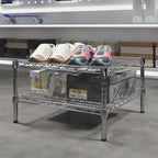 24" Deep x 24" Wide x 14" Height Wire Shelving Kit | 2-Tier | NSF Commercial Storage Rack Unit