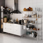 Wire Shelving Kit | NSF Commercial Storage Rack Unit (5-Tier | 64" Height, 21" Deep x 42" Wide)