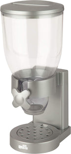 Honey-Can-Do Zevro /GAT102 Indispensable Dry Food Dispenser, Single Control, Silver