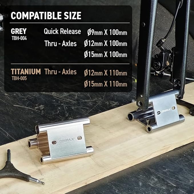 ONIPAX Bike Fork Mount Truck Bed & Van Rack