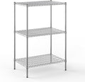 24" Deep x 36" Wide x 54" Height Wire Shelving Kit | 3-Tier | NSF Commercial Storage Rack Unit
