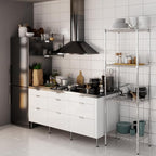 18" Deep x 24" Wide x 74" Height Wire Shelving Kit | 4-Tier | NSF Commercial Storage Rack Unit