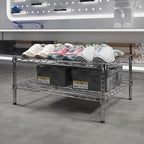 24" Deep x 30" Wide x 14" Height Wire Shelving Kit | 2-Tier | NSF Commercial Storage Rack Unit