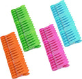 72Pcs Plastic Clothes Pins,Beach Towel Clips Small Heavy Duty,Laundry Clips for Drying Cloth,Clothesline Clips,Cloth Pins for Hanging