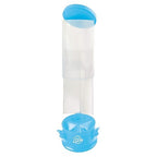 Handy Gourmet The Original Triple Candy Machine - Fun Candy & Nut Dispenser - New & Improved (Blue) - 360 Degree Selection