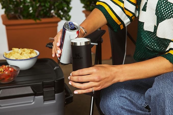 Stanley Everyday Can Cooler Cup | Beer, Seltzers, Soda, and Energy Drinks | Doubles as Tumbler | Insulated Stainless Steel Drink Holder | BPA-Free