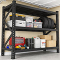 Heavy Duty Metal Shelving Unit - Industrial Grade Adjustable Shelves - 67" W x 19.6" D x 63" H - 4500 lbs Load Capacity Shelf for Garage, Workshop, Basement