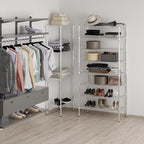 18" Deep x 36" Wide x 74" Height Wire Shelving Kit | 8-Tier | NSF Commercial Storage Rack Unit