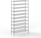 18" Deep x 48" Wide x 96" Height Wire Shelving Kit | 10-Tier | NSF Commercial Storage Rack Unit
