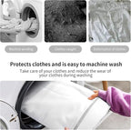 Mesh Bra Bags for Laundry(9 Pack) by MDSXO, White Lingerie Bags for Washing Delicates,Baby Laundry,Sock,Travel Storage[1XXL/2XL/3L/2M/2bra bags]