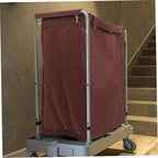 VOSAREA Multi-Purpose Laundry Cart Bag Waterproof Oxford Linen Storage Bag for Commercial Cleaning