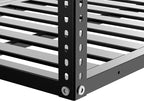 Garage Ceiling Storage Racks 3x8 Ft Heavy Duty Overhead Storage Rack 750 LBS Capacity Adjustable Ceiling Mounted Storage System for Garage Basement Workshop Black