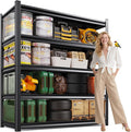 5-Tier Garage Shelving Heavy Duty, 2500LBS Garage Shelves, Adjustable Metal Shelving Unit, Garage Storage Shelves, Utility Storage Rack Shelf，Shelves for Garage Storage, 72" H×35.4" W×15.7" D
