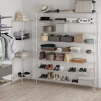 14" Deep x 72" Wide x 86" Height Wire Shelving Kit | 8-Tier | NSF Commercial Storage Rack Unit