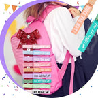 Kigeli 30 Pcs Spirit Clips Cheer Pins Cheerleader Gifts Clothes Pins for Backpacks Competition Glittered for Team Cheer Gifts Stuff Supplies Party Favors Accessories Bulk (Macarons Color,Glitter)