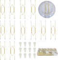 8 Inch Plate Hangers 12pack Plate Hangers for The Wall Suitable for 7.5-8.5 Inch Plate Wall Hangers for Display Invisible Decorative Plate Hooks for Hanging