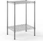 18" Deep x 24" Wide x 34" Height Wire Shelving Kit | 2-Tier | NSF Commercial Storage Rack Unit