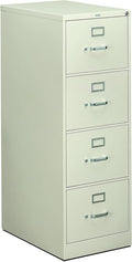 HON 314CPQ 310 Series 26-1/2-Inch 4-Drawer Full-Suspension Legal File, Light Gray