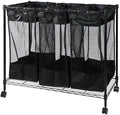 Oceanstar Triple Storage Organizer and Laundry Sorter