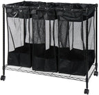 Oceanstar Triple Storage Organizer and Laundry Sorter