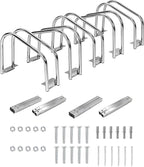 Freestanding Bike Floor Stand, Heavy Duty Bicycle Parking Rack for Garage Home Indoor Outdoor, Bike Storage Organizer Fits 22-28 Inch Wheels & 2.2 Inch Tire Width