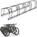 Freestanding Bike Floor Stand, Heavy Duty Bicycle Parking Rack for Garage Home Indoor Outdoor, Bike Storage Organizer Fits 22-28 Inch Wheels & 2.2 Inch Tire Width