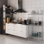 18" Deep x 24" Wide x 54" Height Wire Shelving Kit | 3-Tier | NSF Commercial Storage Rack Unit