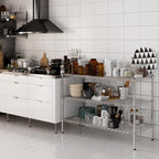 21" Deep x 48" Wide x 34" Height Wire Shelving Kit | 3-Tier | NSF Commercial Storage Rack Unit