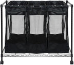 Oceanstar Triple Storage Organizer and Laundry Sorter