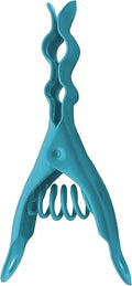 Extreme Colour Clothespins | Alpine Lake Blue | Solid 304 Stainless Steel | 20 Pack | Heavy Duty | Anti-Rust | Display Pin | Colorful | Chip Clip | Lifetime Product | No Plastic Parts | Made in Italy