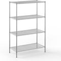 24" Deep x 48" Wide x 74" Height Wire Shelving Kit | 4-Tier | NSF Commercial Storage Rack Unit